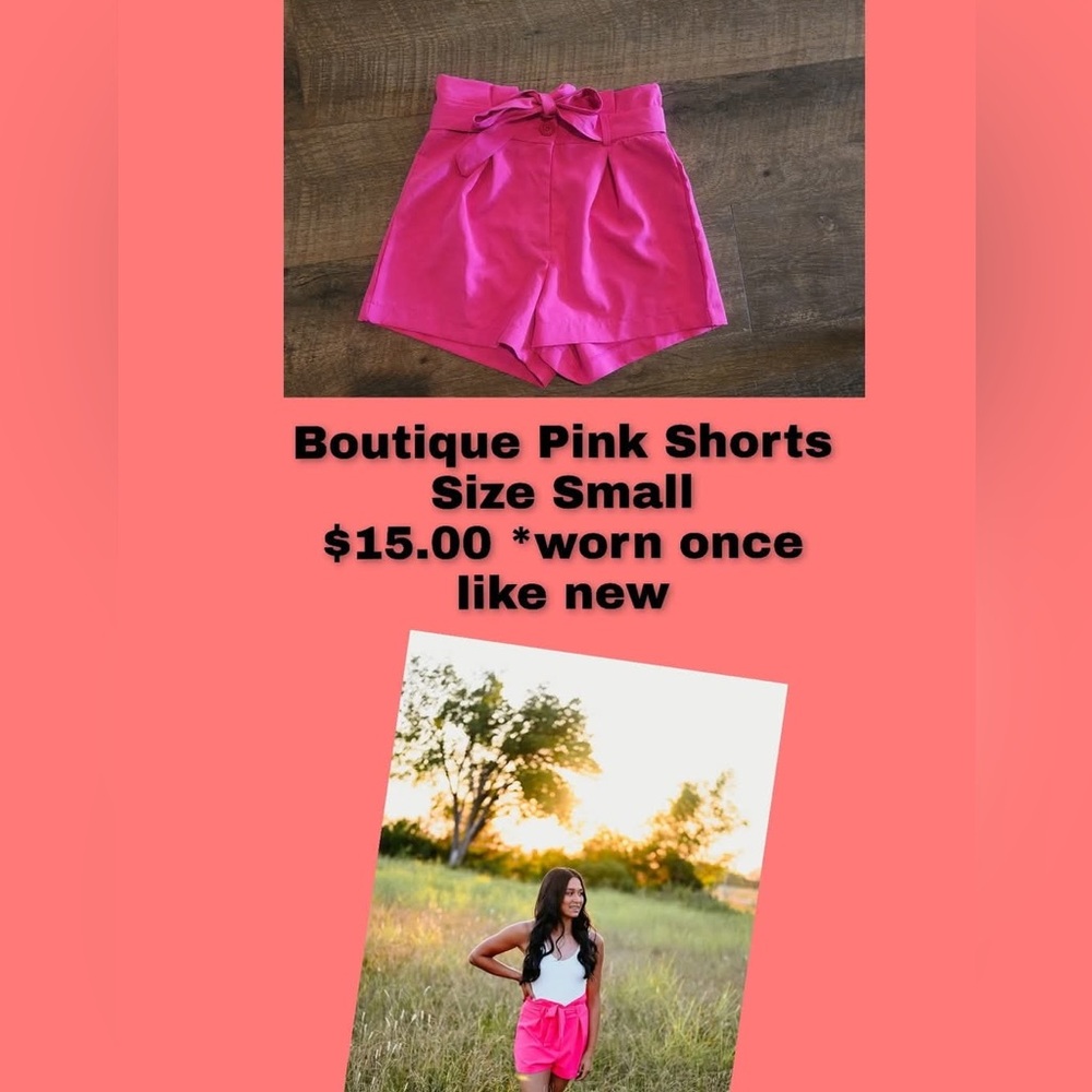 Boutique Pink Women's Shorts